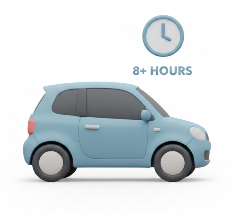 24+ Hours Ride